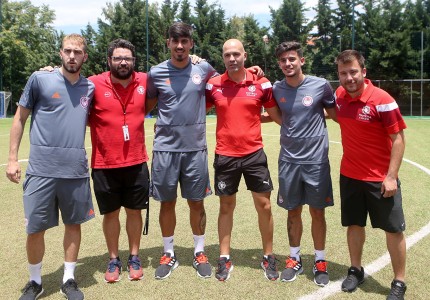 «Ερυθρόλευκη» επίσκεψη στο St. Catherine's School (pics)