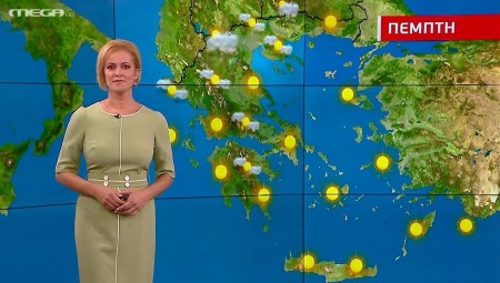 Ο καιρός την Πέμπτη 05/08 (video)