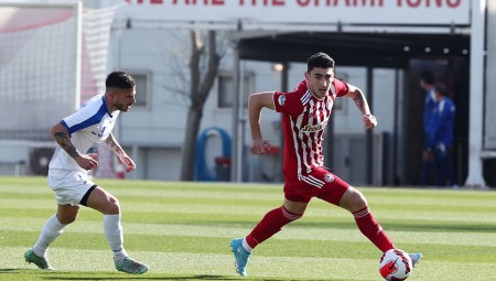 Live + streaming: Ολυμπιακός Β’-Απόλλων Λάρισας 0-1 (τελικό)