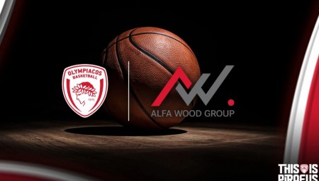 Ολυμπιακός και ALFA WOOD GROUP συνεχίζουν μαζί!