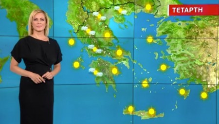 Αίθριος ο καιρός την Τετάρτη (video)