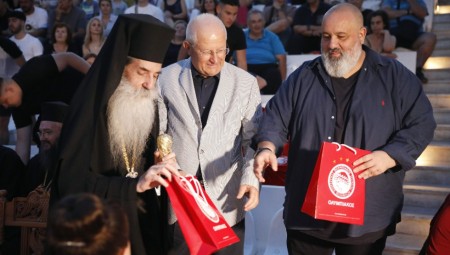 Τα πλάνα από την εκδήλωση του Ολυμπιακού για τη Μητρόπολη Πειραιά (video)