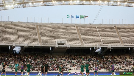 «Σκόρπια διαδήλωση» στο ΟΑΚΑ!