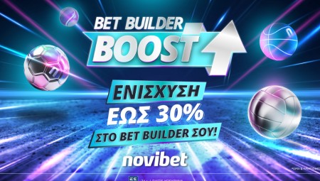 Νέο Bet Builder Boost και… Novibet έπαθες!