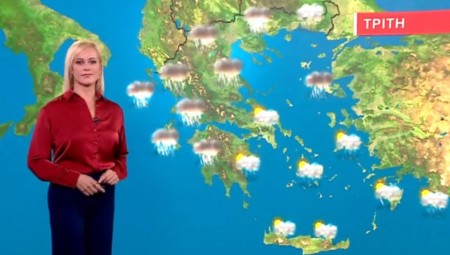 Άστατος ο καιρός την Τρίτη (video)