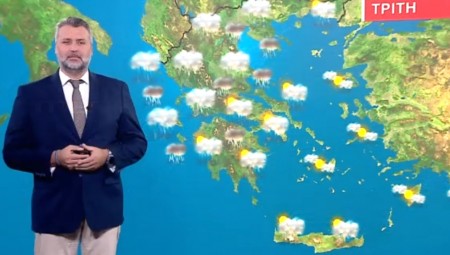 Άστατος ο καιρός την Τρίτη (video)