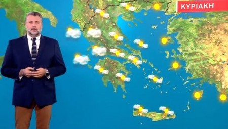 Αίθριος ο καιρός την Κυριακή (video)