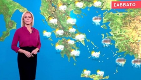 Άστατος ο καιρός την Σάββατο (video)