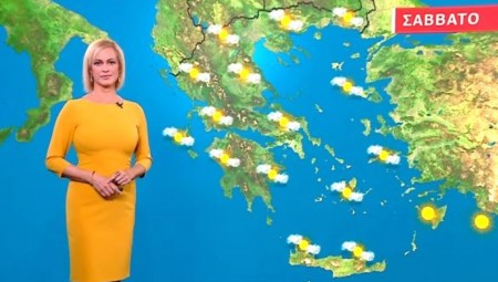 Αίθριος ο καιρός το Σάββατο (video)