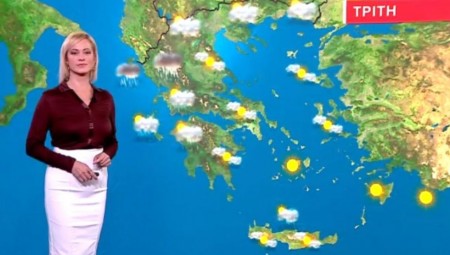 Αίθριος ο καιρός την Τρίτη (video)