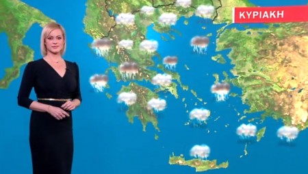 Βροχερός ο καιρός της Κυριακής (video)