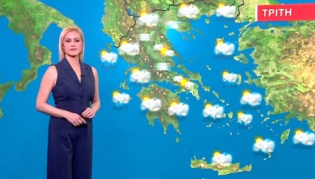 Αίθριος ο καιρός την Τρίτη (video)