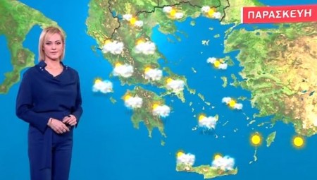 Αίθριος ο καιρός την Παρασκευή (video)