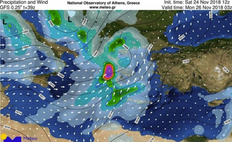 «Πηνελόπη» το νέο κύμα κακοκαιρίας - Πού θα χτυπήσει