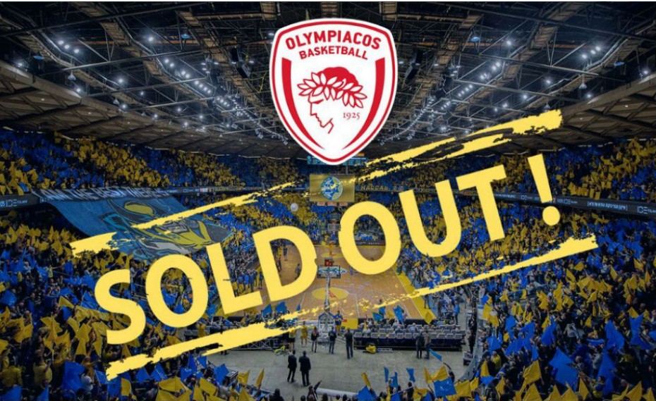 Sold out η Μακάμπι για Ολυμπιακό