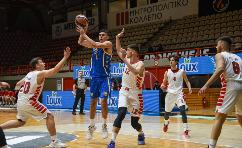 Euroleague Next Generation: Ήττα από τη Μακάμπι