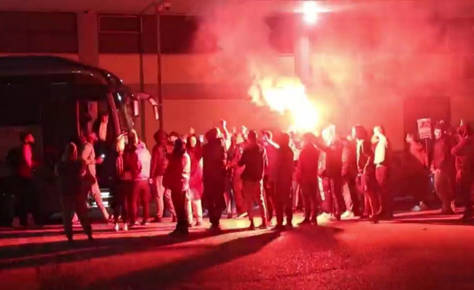 Αποθέωση στο ΣΕΦ για το γλέντι στο ΟΑΚΑ (video)