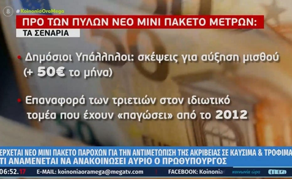 Τα σενάρια του νέου πακέτου στήριξης (video)