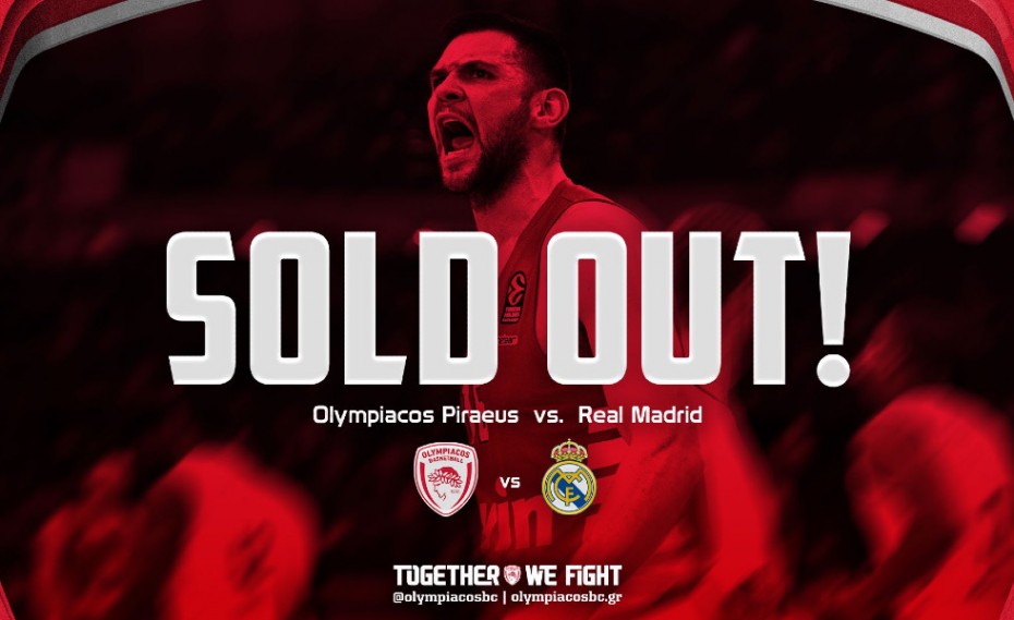 «Κόλαση» το ΣΕΦ! Sold out με Ρεάλ!