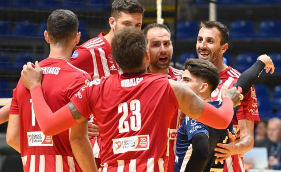 Live streaming: Ολυμπιακός-ΠΑΟΚ (3-0, ΣΕΤ)