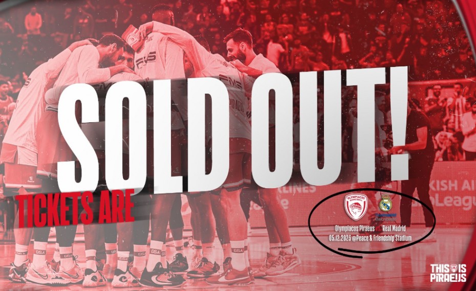 «Κόλαση» το ΣΕΦ! Sold out με Ρεάλ!