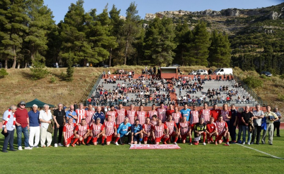 Εμφατική νίκη των Βετεράνων του Ολυμπιακού στη Νεμέα!