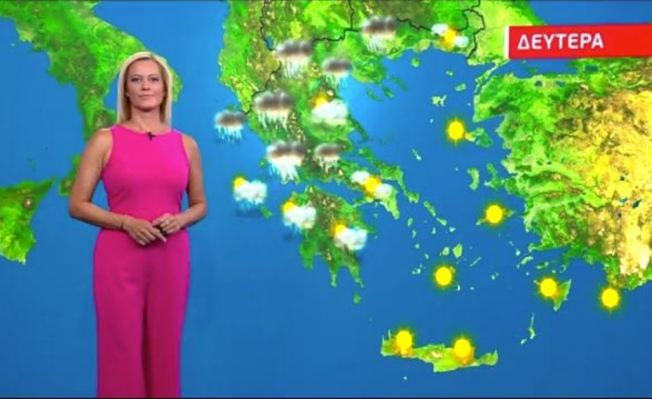 O καιρός τη Δεύτερα (video)