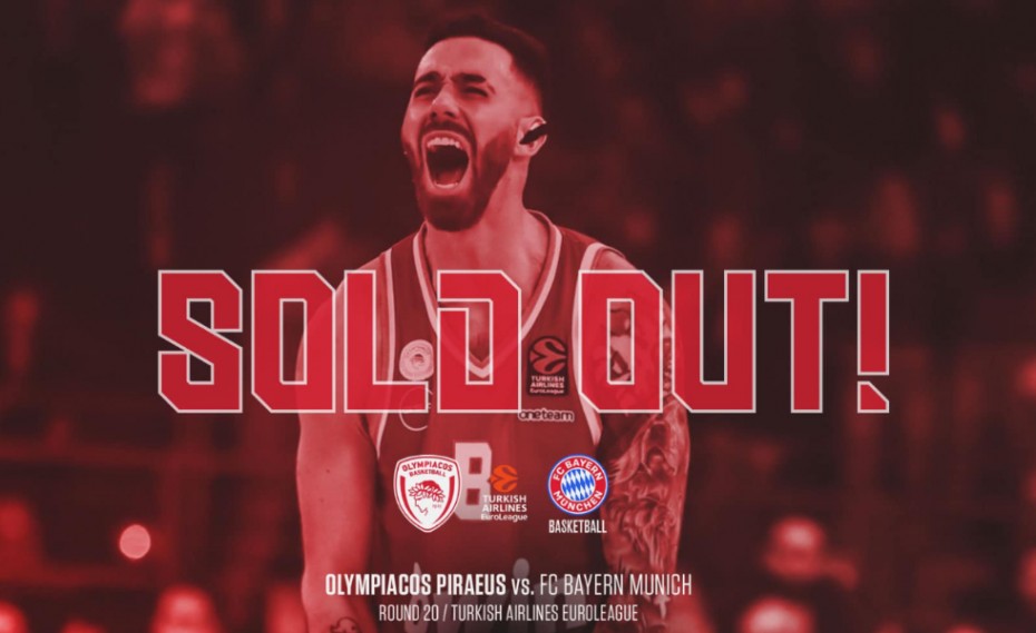 Πάντα στο πλευρό του Θρύλου ο κόσμος, sold out η «μάχη» με την Μπάγερν!