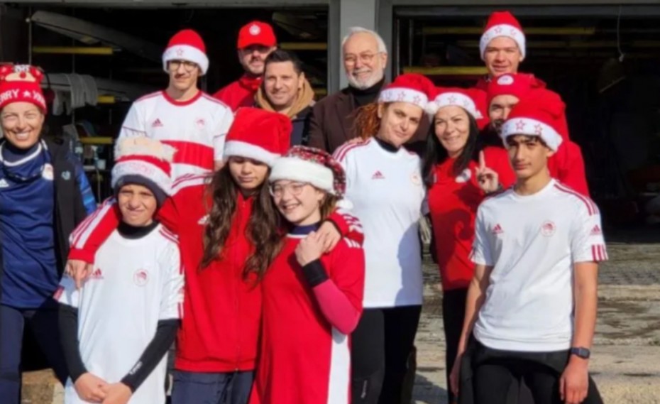 Συνεχίζεται το Christmas Camp SUP του Ολυμπιακού! (photo)