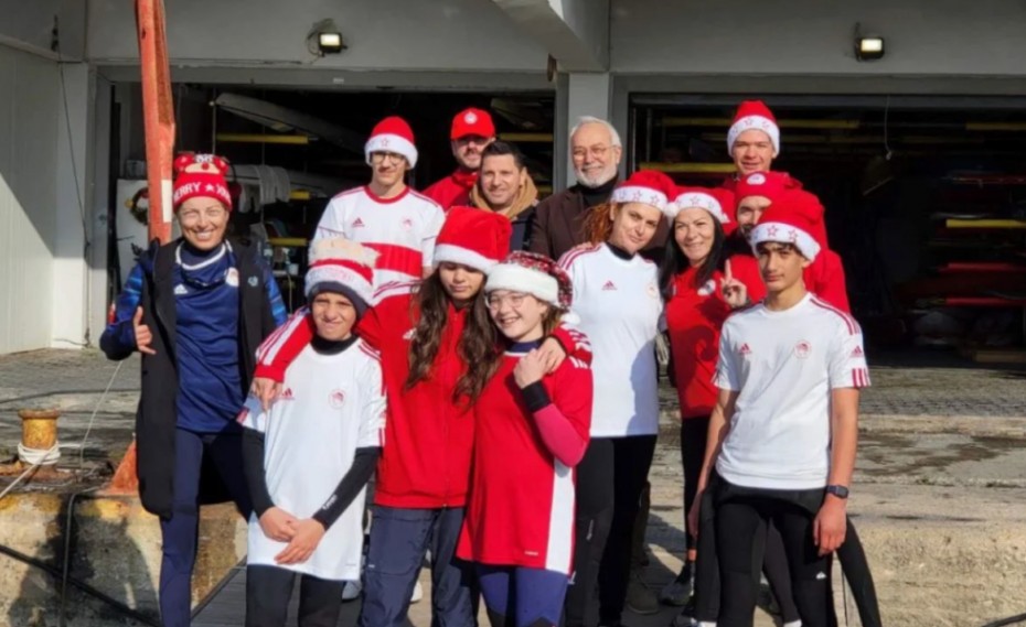 Το Christmas Camp SUP Olympiacos συνεχίζεται με μεγάλη επιτυχία!